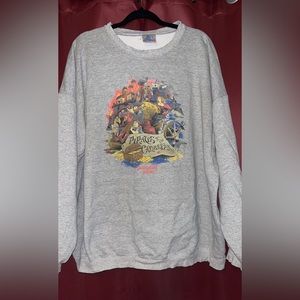 XL Vintage Disney Pirates of the Caribbean Sweatshirt